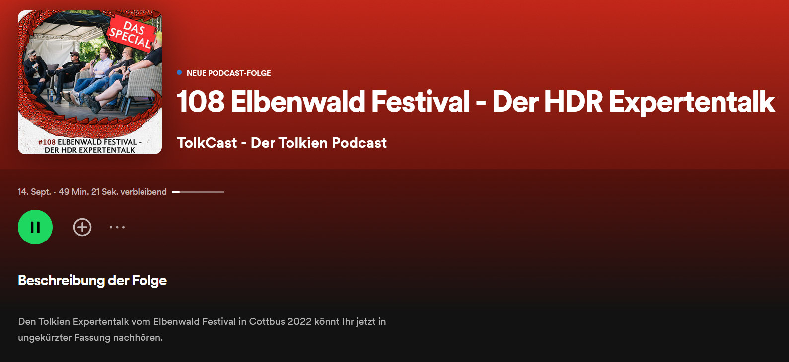 108 TolkCast Special: Das Elbenwald-Festival 2022 Expertenpanel